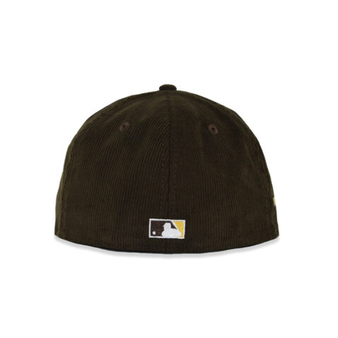 New Era 59Fifty San Diego Padres PetCord Park A-Frame Fitted Hat Brown Gold - Image 5