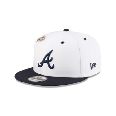 New Era 9Fifty Atlanta Braves ASG Pin All Star Game 2025 Fan Pack Snapback Hat White Black