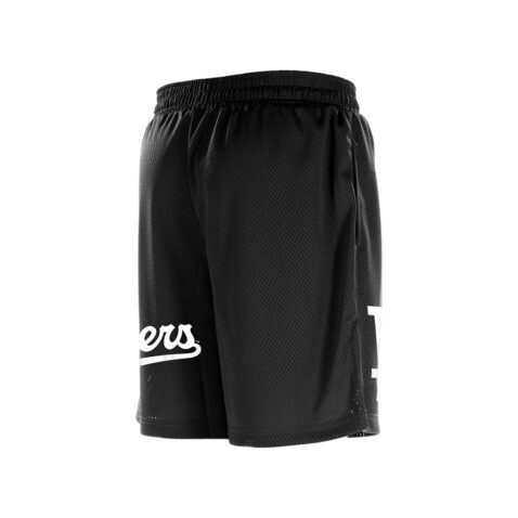 New Era Los Angeles Dodgers F2 Shorts Black White - Image 4