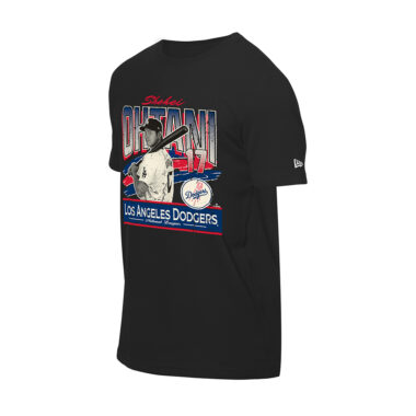 New Era Los Angeles Dodgers Shohei Ohtani On Deck Short Sleeve T-Shirt Black