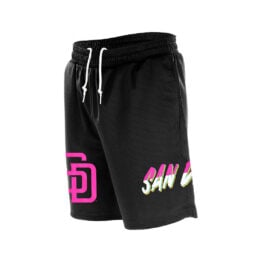New Era San Diego Padres Neon City Connect Mesh Shorts Black