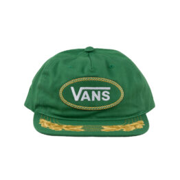 Vans Captain Van Doren Low Unstructured Snapback Hat Fairway Green