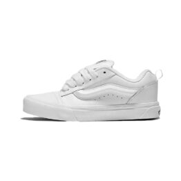 Vans Knu Skool Leather Shoe True White
