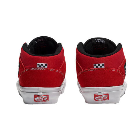 Vans Skate Half Cab Shoe Sport Red Black - Image 4