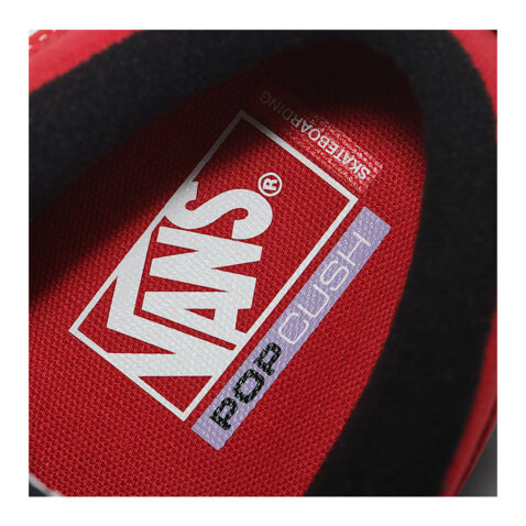 Vans Skate Half Cab Shoe Sport Red Black - Image 5