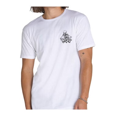 Vans Universe Short Sleeve T-Shirt White Vans Universe Short Sleeve T-Shirt White