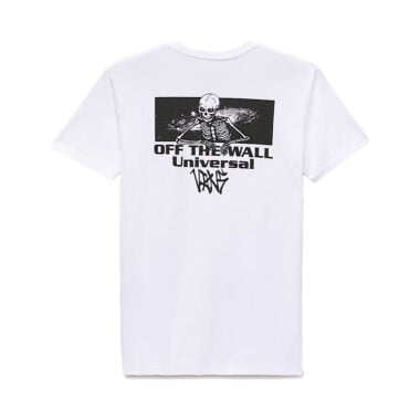 Vans Universe Short Sleeve T-Shirt White Vans Universe Short Sleeve T-Shirt White