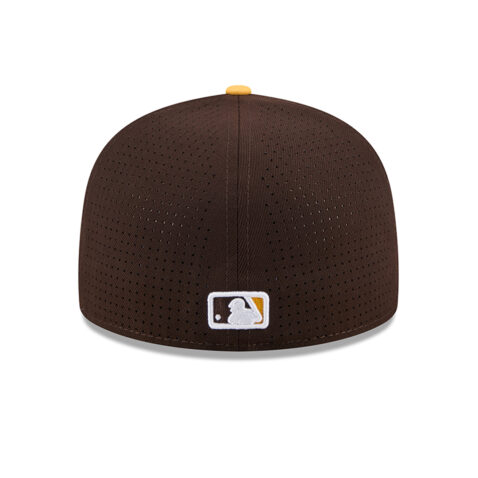 New Era 59Fifty San Diego Padres All-Star Game 2025 Official On Field Game Fitted Hat Brown Gold - Image 5