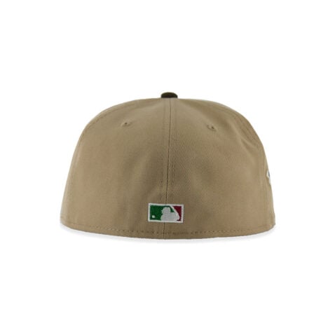 New Era 59Fifty San Diego Padres Chicano Park 3.0 Fitted Hat Camel Brown - Image 5