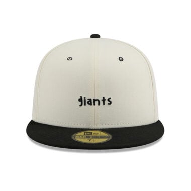 New Era 59Fifty San Francisco Giants x Micah Johnson Fitted Hat Chrome White Black New Era 59Fifty San Francisco Giants Micah Johnson Fitted Hat Chrome White Black Front