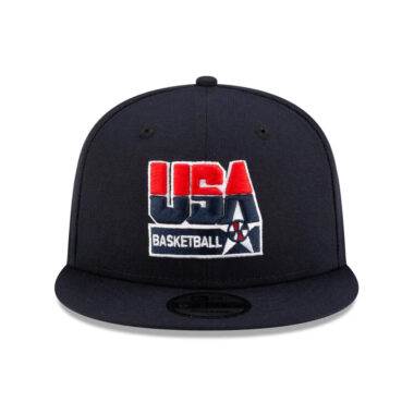 New Era 9Fifty USA Basketball Dream Team 1992 Olympic Games Snapback Hat Dark Navy New Era 9Fifty USA Basketball Dream Team 1992 Olympic Games Snapback Hat Dark Navy