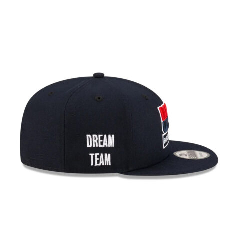 New Era 9Fifty USA Basketball Dream Team 1992 Olympic Games Snapback Hat Dark Navy - Image 4