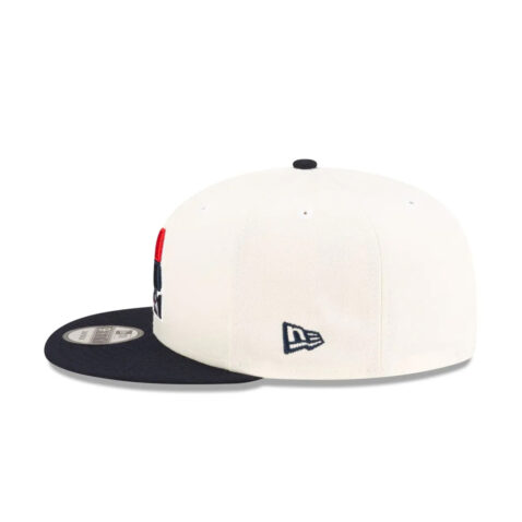 New Era 9Fifty USA Basketball Dream Team 1992 Olympic Games Snapback Hat Chrome White Blue - Image 5