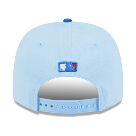 New Era 9Seventy Los Angeles Dodgers July 4th 2025 Official On Field Snapback Hat Blue Red - Image 4
