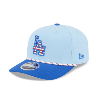 New Era 9Seventy Los Angeles Dodgers July 4th 2025 Official On Field Snapback Hat Blue Red New Era 9Seventy Los Angeles Dodgers July 4th 2025 Official On Field Snapback Hat Blue Red