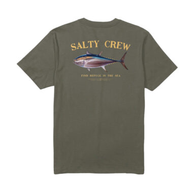 Salty Crew Big Blue Short Sleeve T-Shirt Dusty Olive