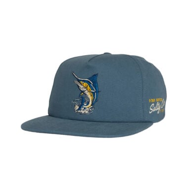 Salty Crew Coastal Snapback Hat Channel Blue
