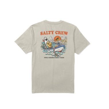 Salty Crew Down Time Short Sleeve T-Shirt Bone