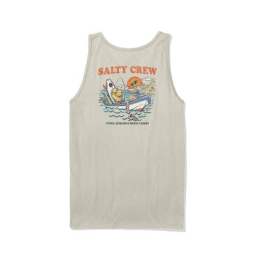 Salty Crew Downtime Tank Top Shirt Bone Salty Crew Downtime Tank Top Shirt Bone