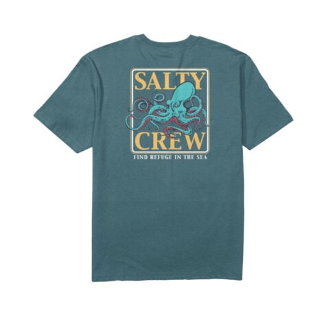 Salty Crew Ink Slinger Classic Short Sleeve T-Shirt Hydro - Image 2