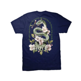 DGK Serpent Short Sleeve T-Shirt Navy Blue