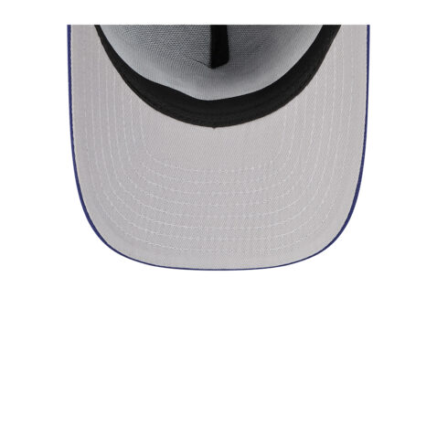 New Era 59Fifty Los Angeles Dodgers Cartoon A-Frame Fitted Hat Dark Royal Blue White - Image 7