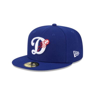 New Era 59Fifty Los Angeles Dodgers Deceptor Fitted Hat Dark Royal Blue