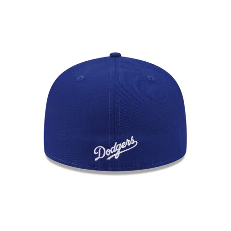 New Era 59Fifty Los Angeles Dodgers Deceptor Fitted Hat Dark Royal Blue - Image 5