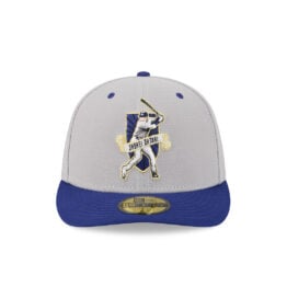 New Era 59Fifty Los Angeles Dodgers Player Collection Shohei Ohtani Fitted Hat Gray Dark Royal Blue