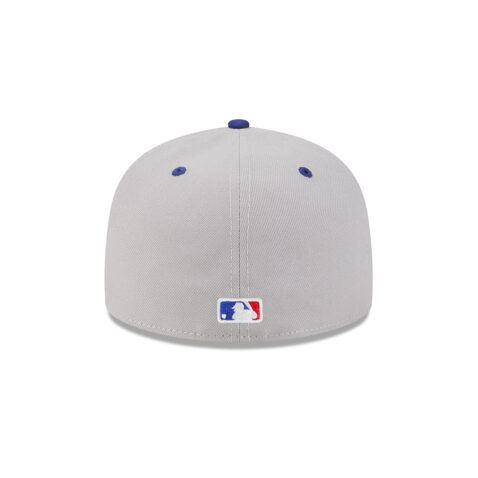 New Era 59Fifty Los Angeles Dodgers Player Collection Shohei Ohtani Fitted Hat Gray Dark Royal Blue - Image 5