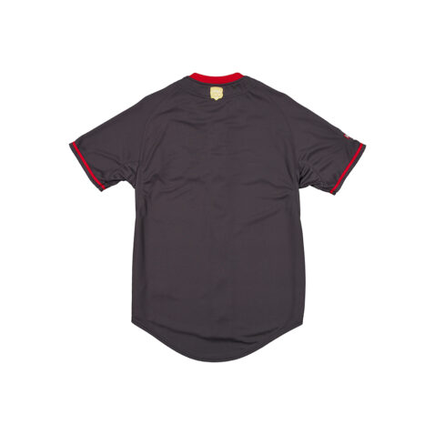 New Era Mexico City Diablos Rojos De Mexico Alternate 2 2025 Official On Field Jersey Graphite - Image 2