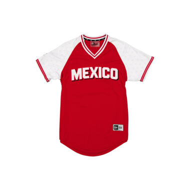 New Era Mexico City Diablos Rojos De Mexico Away 2025 Official On Field Jersey Red White New Era Mexico City Diablos Rojos De Mexico Away 2025 Official On Field Jersey Red White
