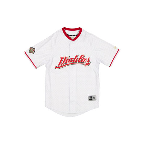 New Era  Mexico City Diablos Rojos De Mexico Home 2025 Official On Field Jersey White