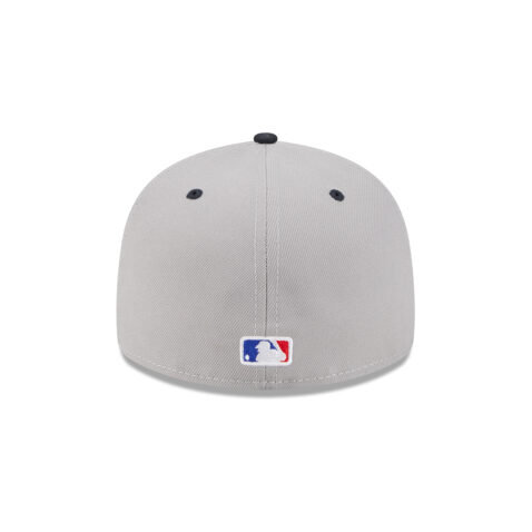 New Era 59Fifty New York Yankees Player Collection Aaron Judge Fitted Hat Gray Dark Navy - Image 5