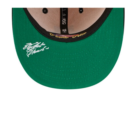 New Era 59Fifty Pittsburgh Pirates Player Collection Roberto Clemente Fitted Hat Yellow Gold Black - Image 7