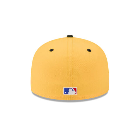 New Era 59Fifty Pittsburgh Pirates Player Collection Roberto Clemente Fitted Hat Yellow Gold Black - Image 5