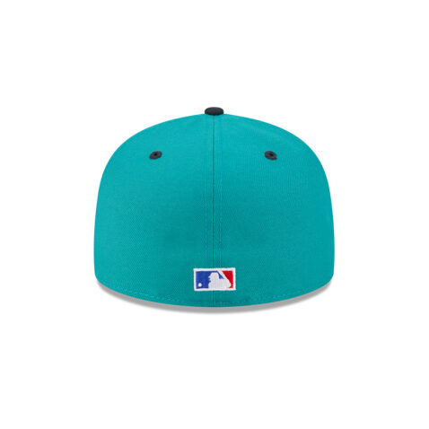 New Era 59Fifty Seattle Mariners Player Collection Ken Griffey Jr Fitted Hat Teal Dark Navy - Image 5