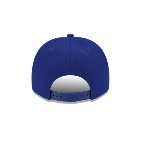 New Era 9Fifty Los Angeles Dodgers Cartoon A-Frame Snapback Hat Dark Royal Blue White - Image 5