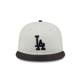 New Era 9Fifty Los Angeles Dodgers Color Develop Snapback Hat Chrome White Black