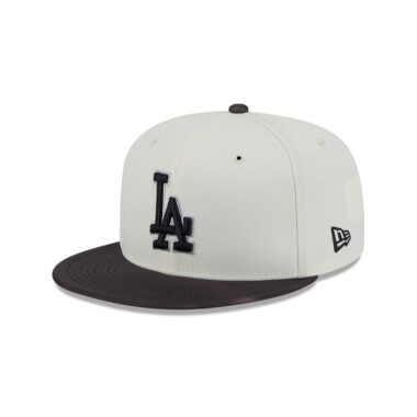 New Era 9Fifty Los Angeles Dodgers Color Develop Snapback Hat Chrome White Black