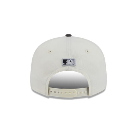 New Era 9Fifty Los Angeles Dodgers Color Develop Snapback Hat Chrome White Black - Image 5