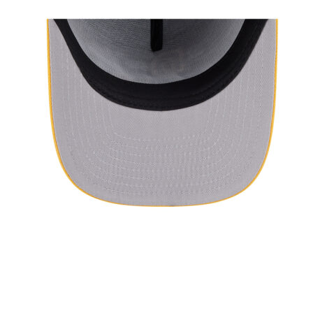 New Era 9Fifty San Diego Padres Cartoon A-Frame Snapback Hat Burnt Wood Brown Gold - Image 7