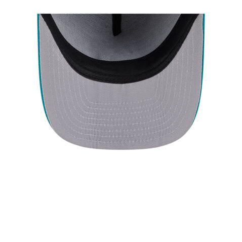New Era 9Fifty Seattle Mariners Cartoon A-Frame Snapback Hat Dark Navy Teal - Image 7