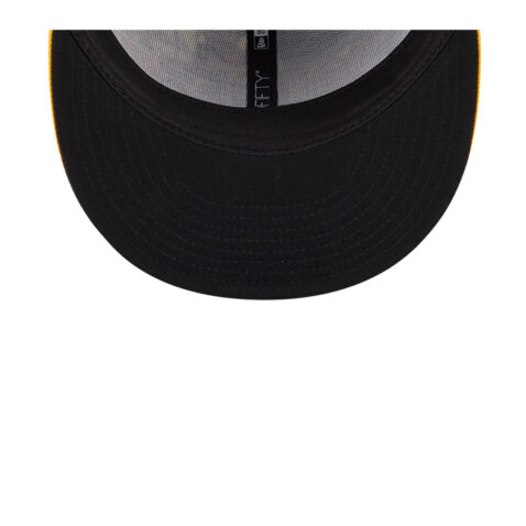 New Era 9Fifty Youth San Diego Padres Comic Book Snapback Hat Brown Gold - Image 6