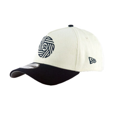New Era 9Forty San Diego Football Club Flow Logo Corduroy A-Frame Snapback Hat Chrome White Dark Navy