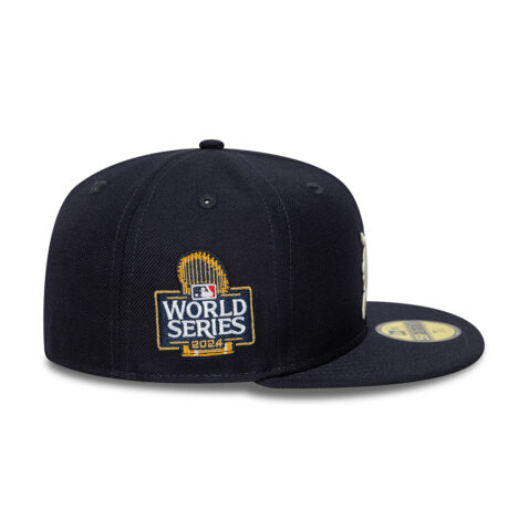New Era x Fear of God 59Fifty New York Yankees Fitted Hat Dark Navy White - Image 4