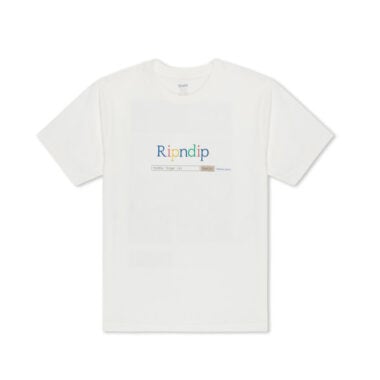 Ripndip A Bird Short Sleeve T-Shirt Bone Ripndip A Bird Short Sleeve T-Shirt Bone