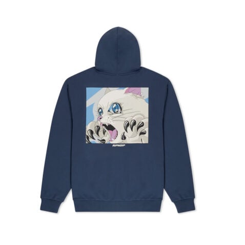 Ripndip Metal Claw Pullover Hoodie Navy - Image 2