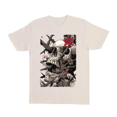 Santa Cruz Pace Deathtrap Oversized S/S Heavyweight T-Shirt Natural Santa Cruz Pace Deathtrap Oversized S/S Heavyweight T-Shirt Natural