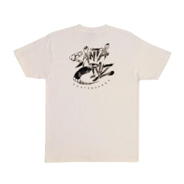 Santa Cruz Pace Deathtrap Oversized S/S Heavyweight T-Shirt Natural Santa Cruz Pace Deathtrap Oversized S/S Heavyweight T-Shirt Natural